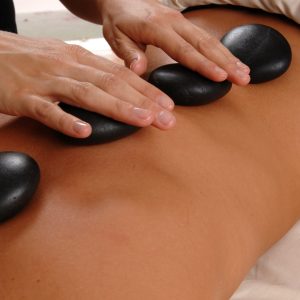 Hot stone massage